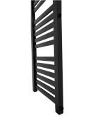 Grzejnik łazienkowy HALFA1 czarny 75x44cm CO