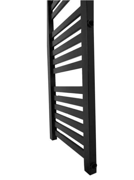Grzejnik łazienkowy HALFA1 czarny 75x44cm CO