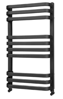 Grzejnik łazienkowy SANNAR czarny 72,6x43 cm CO