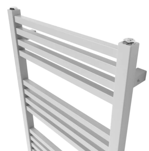 Grzejnik łazienkowy biały LOYA  szary 80 x 43 cm