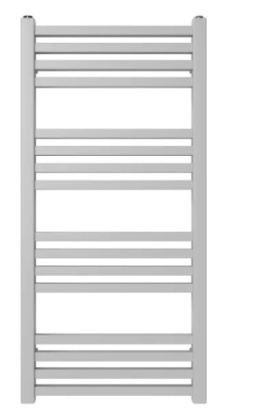 Grzejnik łazienkowy biały LOYA  szary 80 x 43 cm