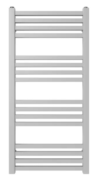Grzejnik łazienkowy biały LOYA  szary 80 x 43 cm