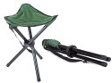 Krzesełko tójnogu WĘDKARSKIE TURYSTYCZNE TABORET SKŁADANE ver   