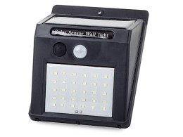 Nowoczesna lampa solarna z czujnikiem ruchu 30 LED SMD