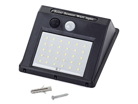 Nowoczesna lampa solarna z czujnikiem ruchu 30 LED SMD