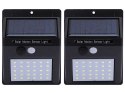 Nowoczesna lampa solarna z czujnikiem ruchu 30 LED SMD