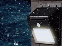 Nowoczesna lampa solarna z czujnikiem ruchu 30 LED SMD