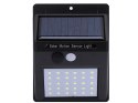 Nowoczesna lampa solarna z czujnikiem ruchu 30 LED SMD