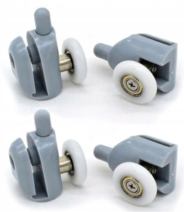 Wymienne kółka rolki do kabiny prysznicowej 8szt ZAPAS