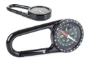 Kompas kieszonkowy turystyczny busola karabińczyk   