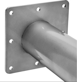 Noga meblowa 91cm okrągła satyna blatu stołu mebli