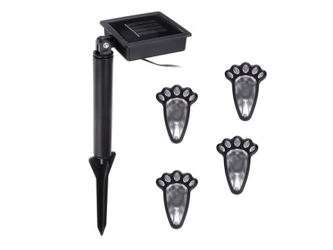 Lampa solarna do ogrodu - zestaw 4 sztuk