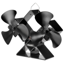 Wentylator kominkowy termiczny samoczynny podwójny