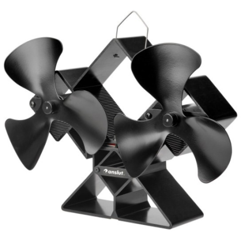 Wentylator kominkowy termiczny samoczynny podwójny