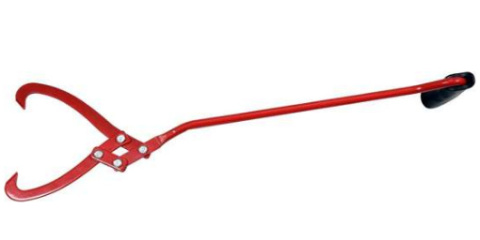 Kleszcze chwytak drewna obracak dł 77cm 28cm leśnik drwal