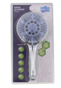 Słuchawka prysznic AKWA 10cm 5 funkcji 40%oszczędza wodę