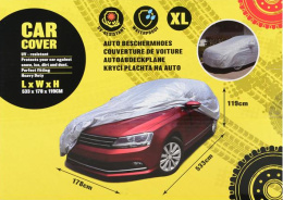Pokrowiec plandeka Auto roz L UV 5,2 1,8 1,2 m srebrna