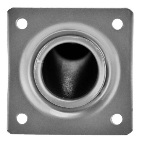 Noga meblowa MOCNA 20cm okrągła szara blatu stołu mebli