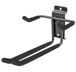 Uchwyt ścienny na narty kijki 18cm gł organizacja