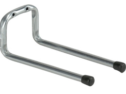 Wieszak uchwyt dwuramienny alu sprzęt DEX 20cm głębokość