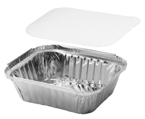 Forma pieczenia zakrywane alu 450ml 8szt