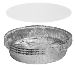 Forma pieczenia zakrywane alu 1400ml 3szt zapiekanka