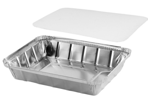 Forma pieczenia zakrywane alu 1200ml 5szt zapiekanka