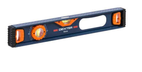 Poziomica 2 libelle 40cm idealna podręczna aluminium