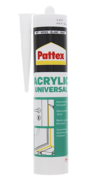 Akryl biały 300ml uniwersalny wykończeniowy pattex szpary