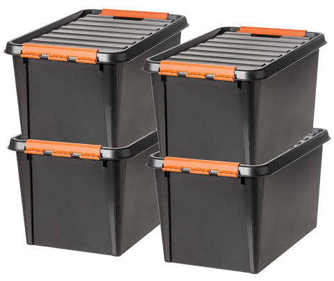 Skrzynia warsztat TRWAŁA zamykana 15l klamry do 80kg -30 do 90 stopni