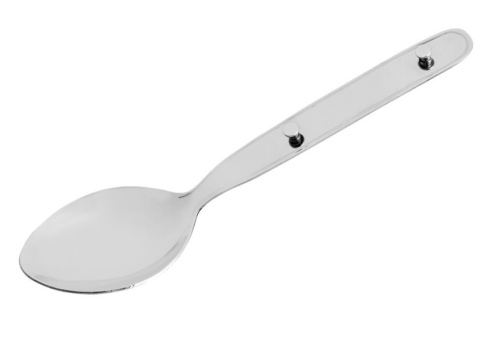 Zestaw metal sztućce kamping niezbędnik nóż widelec łyżka