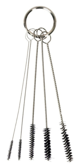 Szczotki dyszowe do czyszczenia pistoletów natryskowych