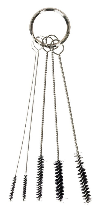 Szczotki dyszowe do czyszczenia pistoletów natryskowych