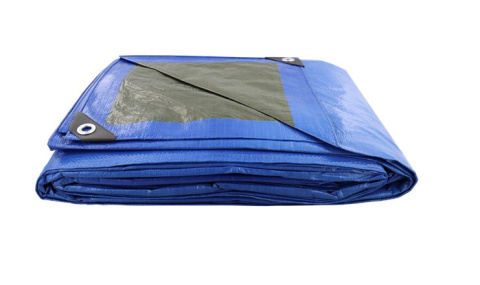 Plandeka 400 cm x 600 cm MINOWA oczkowana niebieska 100g