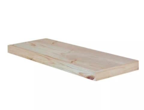 Półka deski sosna sęczna 120x1,8x20cm drewno natura