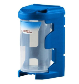 BOX 12cm pojemnik śrubki wkręty niebieski wyjmowany