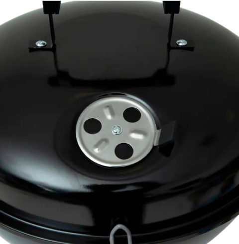 Gril pokrywa na kołach zamykany 42cm szczotka czyszcząca