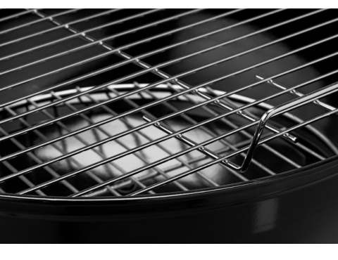 Gril pokrywa na kołach zamykany 42cm szczotka czyszcząca