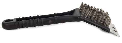 Gril na trójnogu nad ognisko 150cm ruszt 43cm szczotka