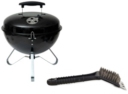 Gril pokrywa przenośny zamykany 40cm szczotka czyszcząca