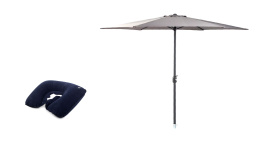 Parasol 3 m ogród korba składany GARDEN poduszka kark