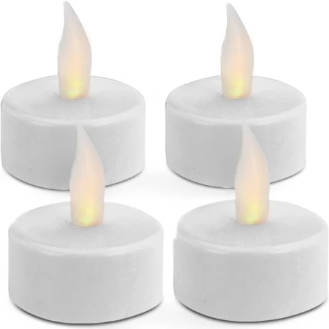 LED Lampa LED IP66 solarna gruntowa na trawę plus tealight