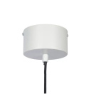 LED Lampa wisząca EVE 35cm E27 biała złota mat