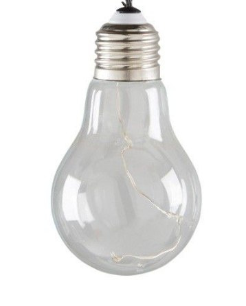 Girlanda 15 lamp Solarna BULB LED 4,8m czujka Tealight4