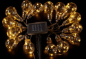 Girlanda 15 lamp Solarna BULB LED 4,8m czujka Tealight4   ZWY