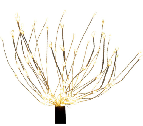 LED Lampa solarna ogrodowa wbijana IP44 83cm Tealight4