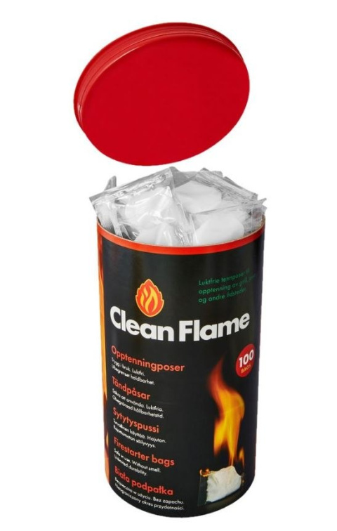 Podpałka grilla 100 szt bezzapachowa kominka szczotka