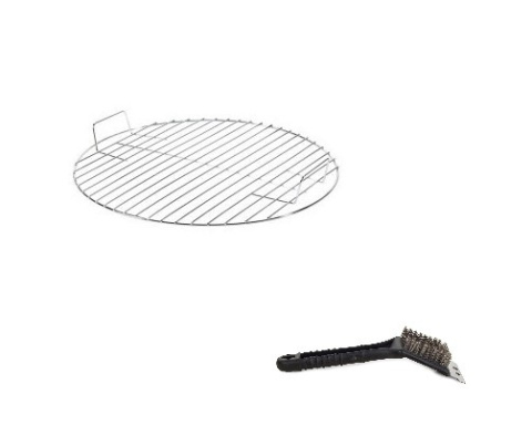 Ruszt grilla grill śr 42cm nowy uchwyty chrom szczotka