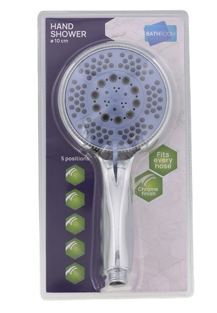 Słuchawka prysznic AKA 10cm 5 funkcji silikon korek