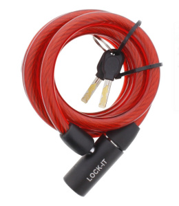 Zapięcie długie 2 klucze 180cm linka skuter rower Szczotka